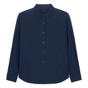 Organic Poplin Long Sleeve Shirt: Men's