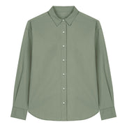 Organic Poplin Long Sleeve Shirt: Men's