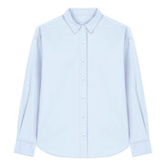 Organic Poplin Long Sleeve Shirt: Men's