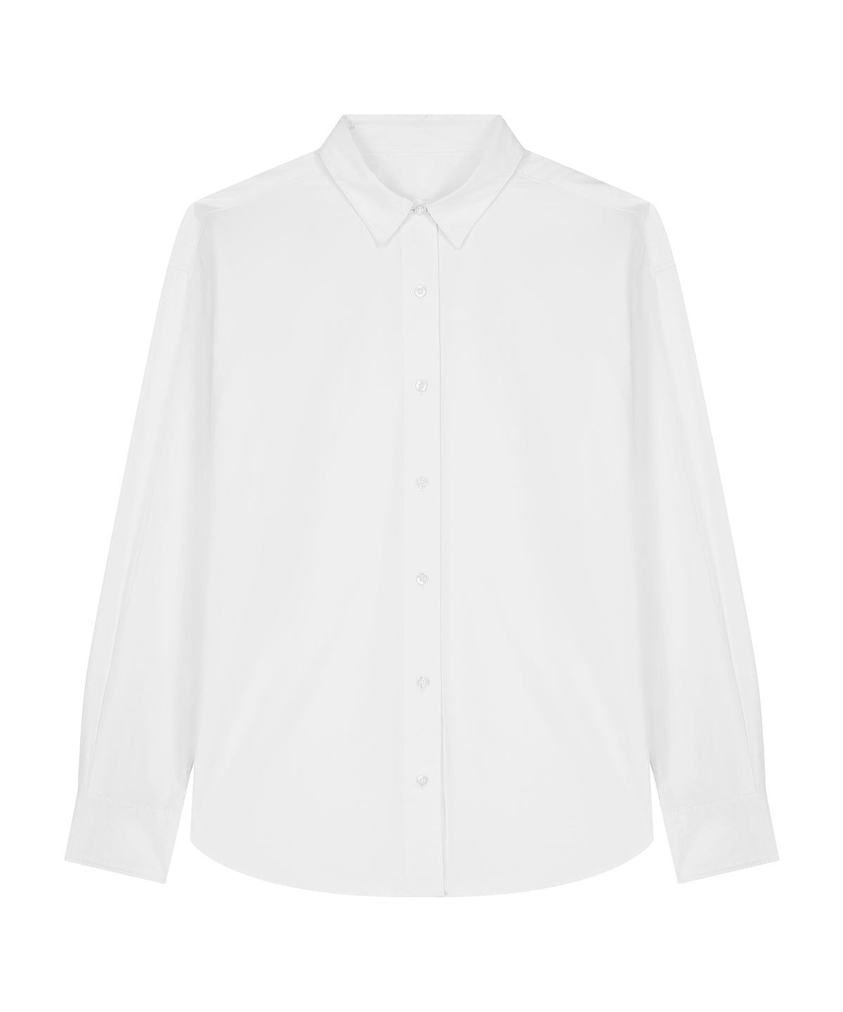 Organic Poplin Long Sleeve Shirt: Men's