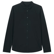 Organic Poplin Long Sleeve Shirt: Women's