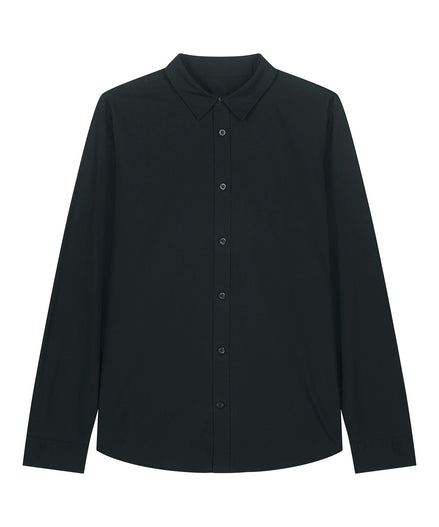Organic Poplin Long Sleeve Shirt: Women's