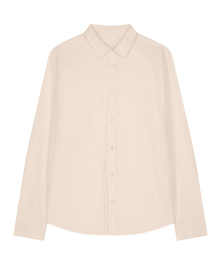 Organic Poplin Long Sleeve Shirt: Women's
