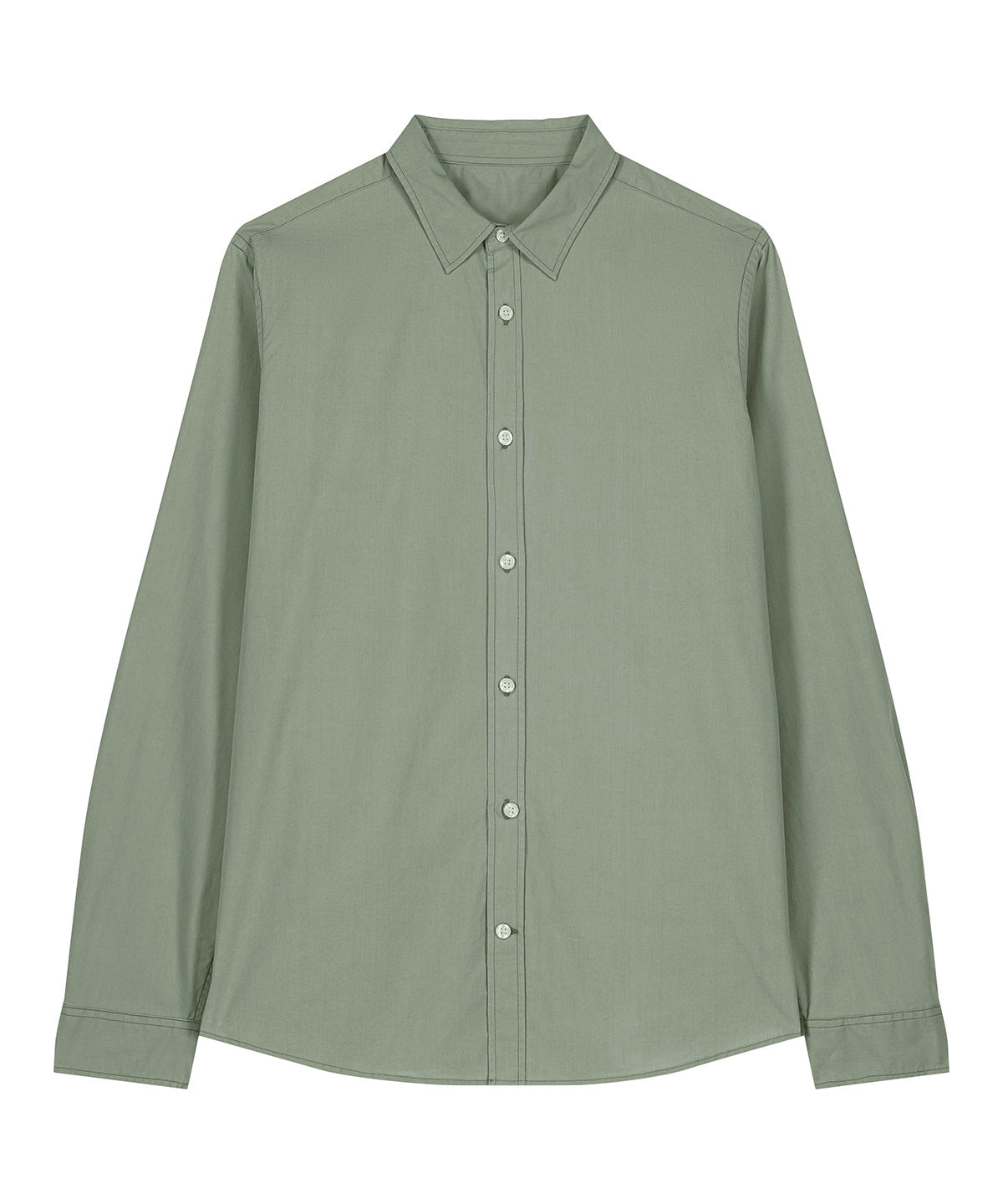 Organic Poplin Long Sleeve Shirt: Women's