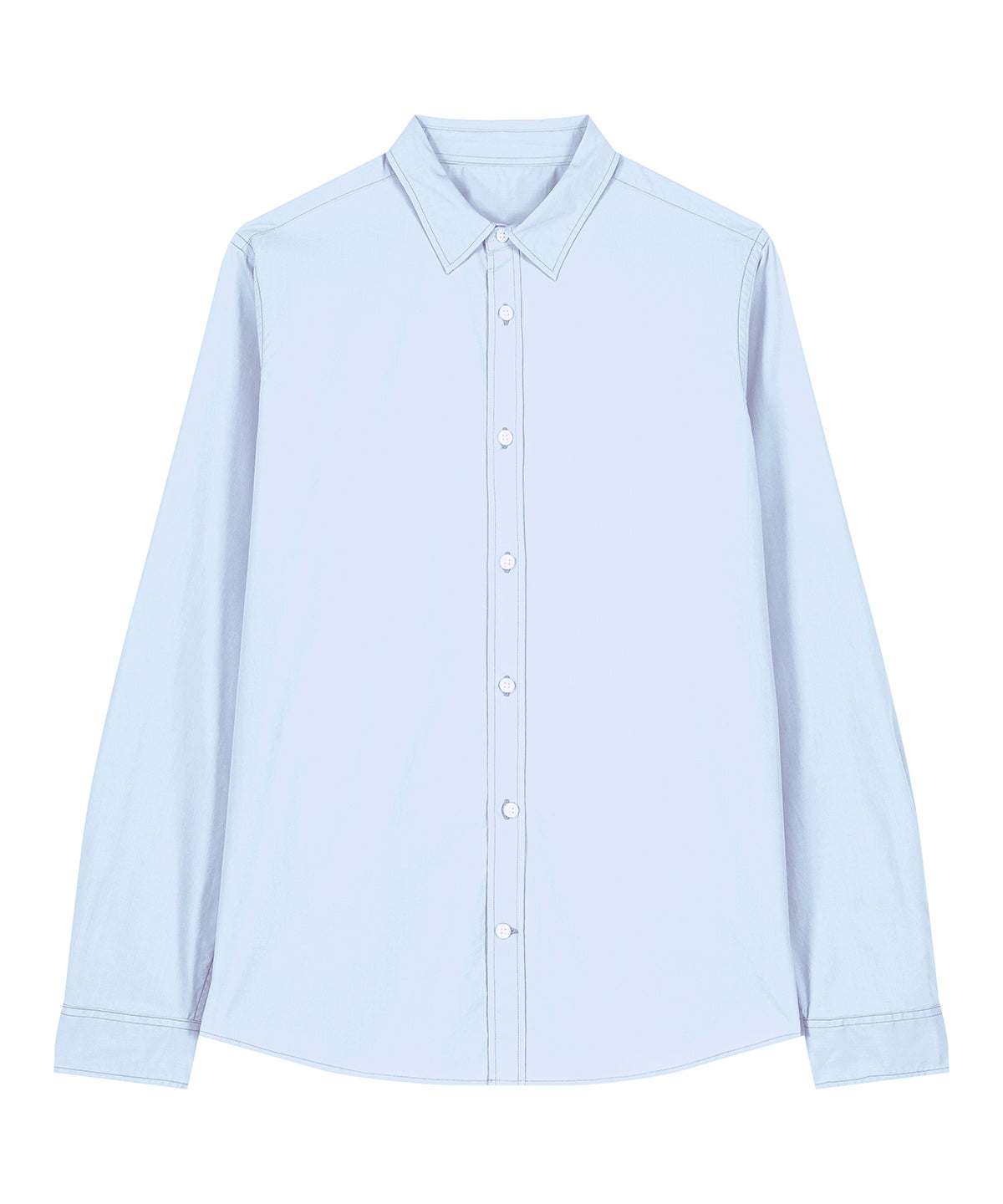 Organic Poplin Long Sleeve Shirt: Women's