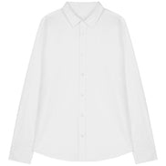 Organic Poplin Long Sleeve Shirt: Women's