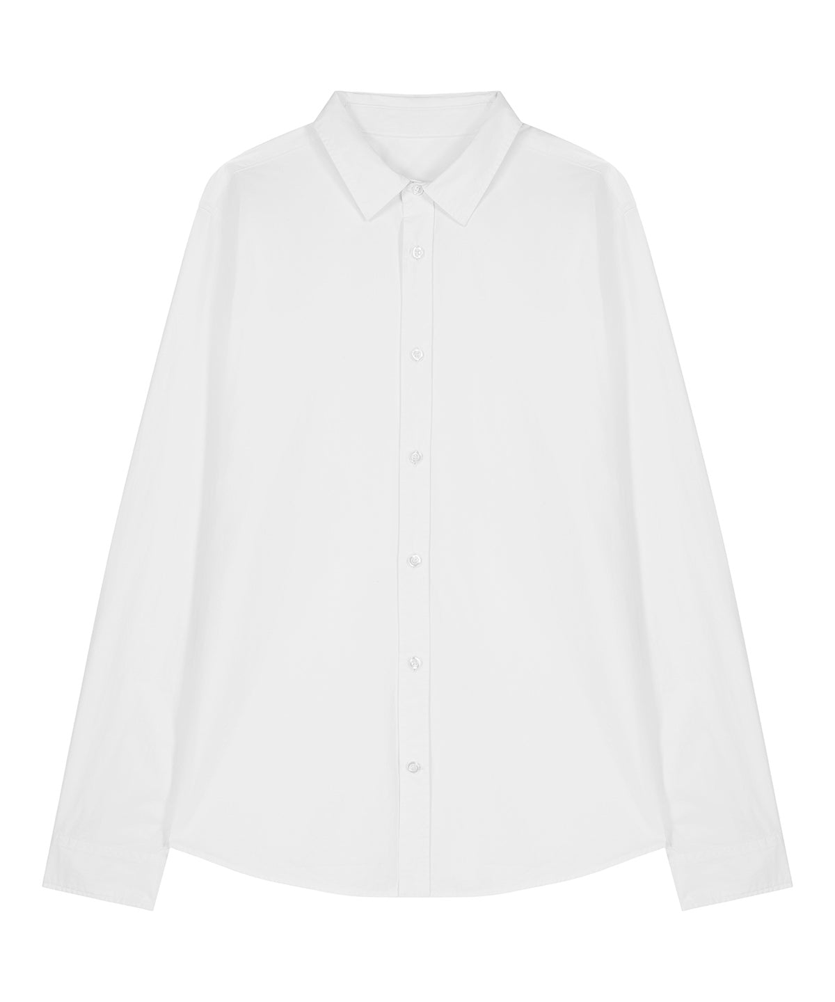 Organic Poplin Long Sleeve Shirt: Women's