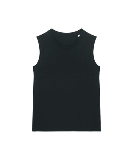 Organic High Neck Tank Top: Women's
