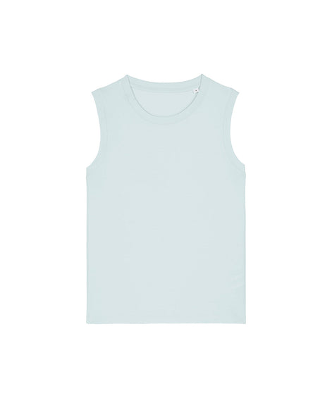 Organic High Neck Tank Top: Womens