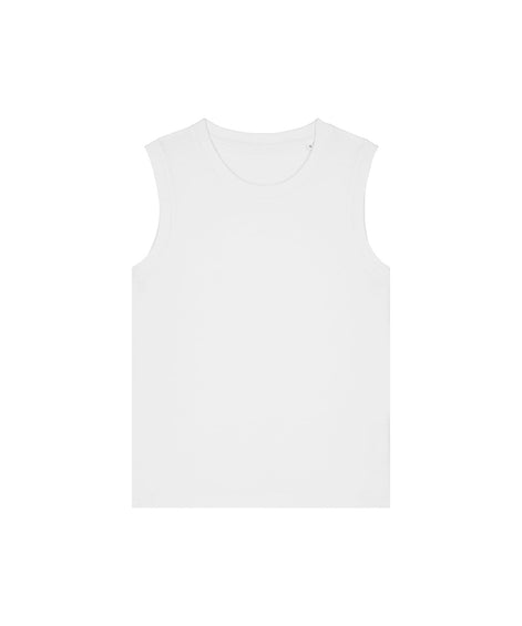 Organic High Neck Tank Top: Womens