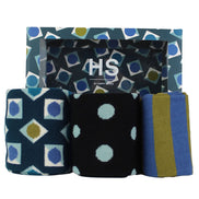 3 Pack Stylish Novelty Gift Box Dress Mens Socks - Gift Set for Every Occasion
