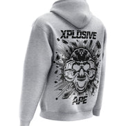 XAPE Shatter Hoodie & Tee Combo - Sports Grey