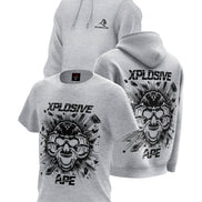 XAPE Shatter Hoodie & Tee Combo - Sports Grey