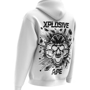 XAPE Shatter Hoodie & Tee Combo - White