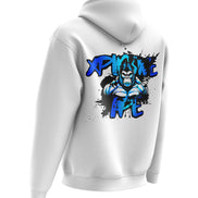 XAPE Splatter Graffiti V4 Hoodie - White