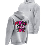 XAPE Splatter Graffiti V3 Hoodie - Heather Grey