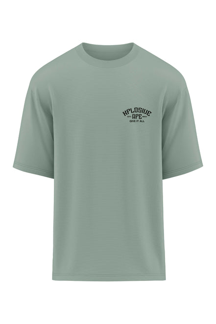 XAPE Staple Oversized Tee - Sage