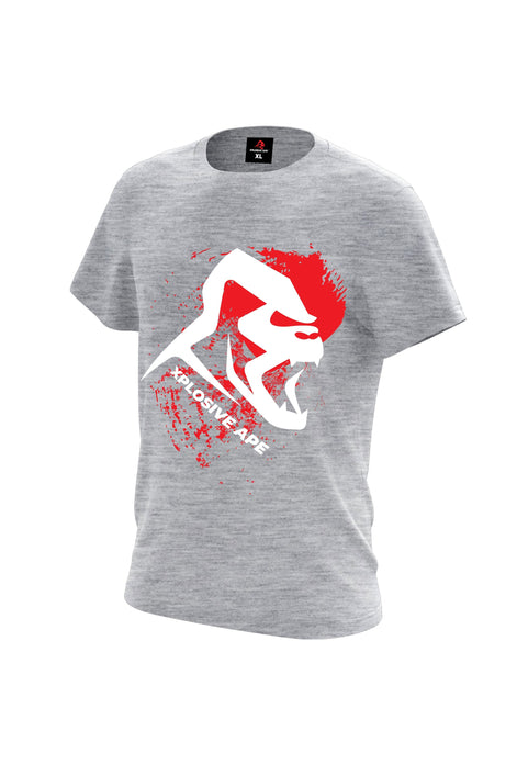 XAPE Brush Tee - Sports Grey