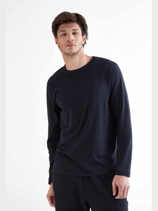 Organic Cotton & Modal Long Sleeve T-Shirt: Men's