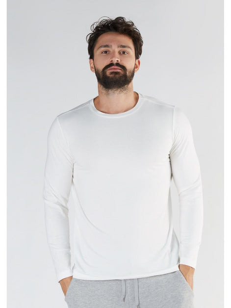 Organic Cotton & Modal Long Sleeve T-Shirt: Men's