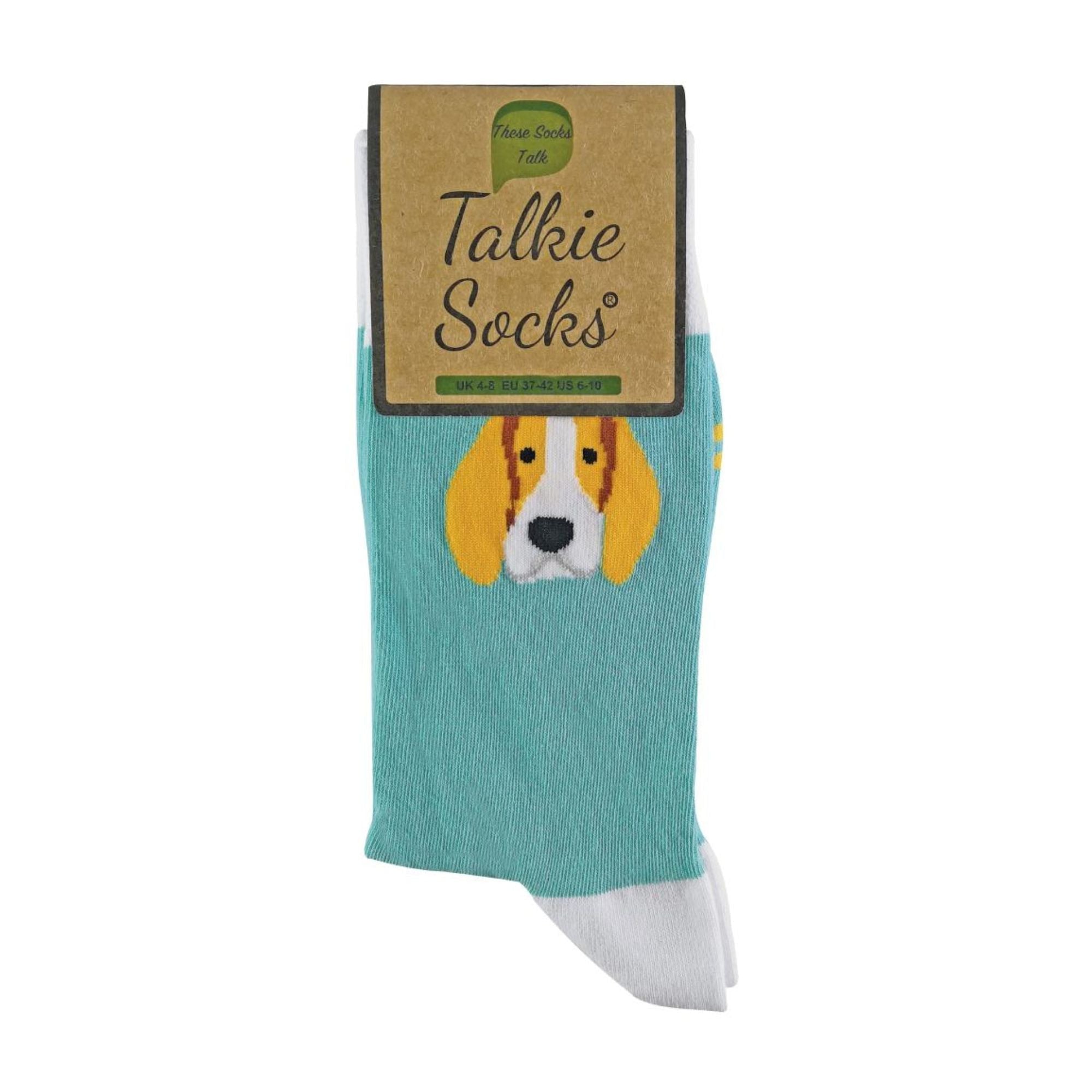 1 Pack Ladies Novelty Cat & Dog Patterned Socks