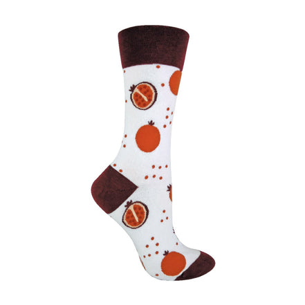1 Pack Ladies Cotton Novelty Design Fruit Socks