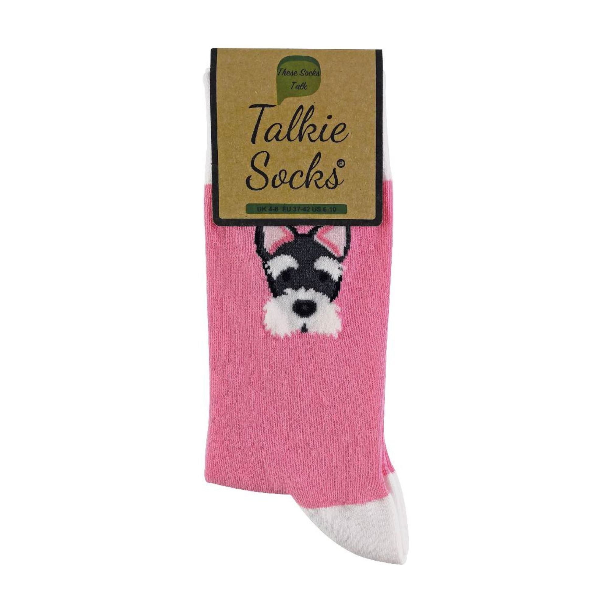 1 Pack Ladies Novelty Cat & Dog Patterned Socks