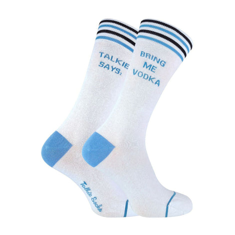 1 Pack Unisex Cotton Novelty Bring Me Beer & Vodka Socks