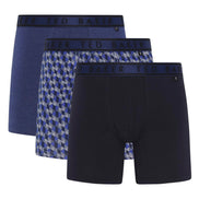 3 Pack Mens Soft Breathable Cotton Boxer Brief Underwear