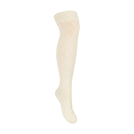 1 Pack Ladies Over the Knee Wool Socks (2 Sizes)