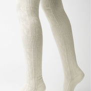 1 Pack Ladies Over the Knee Wool Socks (2 Sizes)