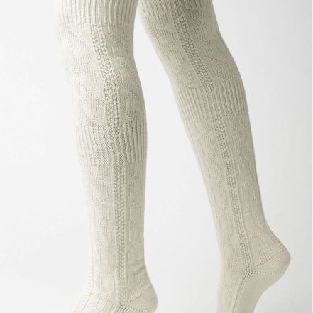 1 Pack Ladies Over the Knee Wool Socks (2 Sizes)