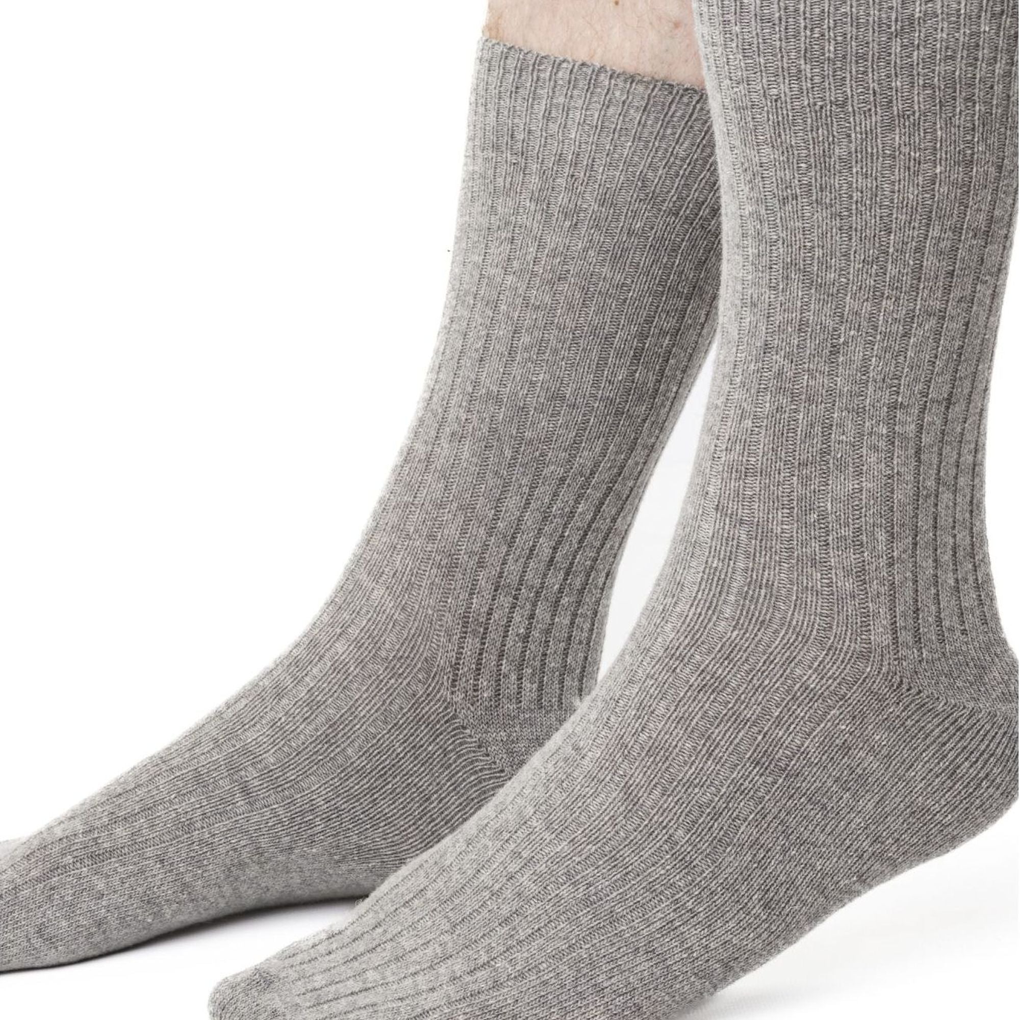 3 Pack Men's Original Wool Dress Socks (2 Sizes)