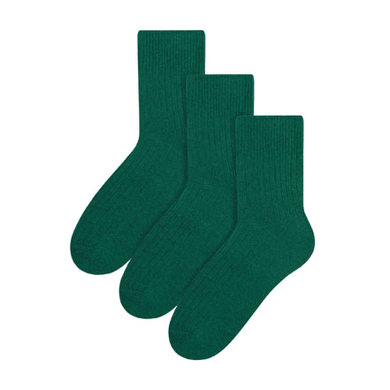 3 Pack Men's Original Wool Dress Socks (2 Sizes)