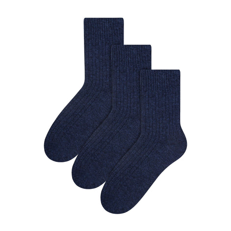 3 Pack Men's Original Wool Dress Socks (2 Sizes)