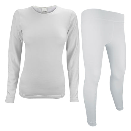 Ladies Long Sleeve Thermal Top & Thermal Leggings for Winter