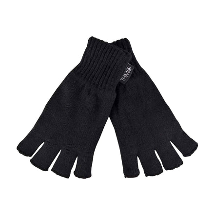 Ladies Thermal 3M Thinsulate Lined Fingerless Gloves for Winter
