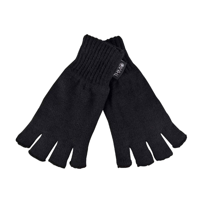 Ladies Thermal 3M Thinsulate Lined Fingerless Gloves for Winter