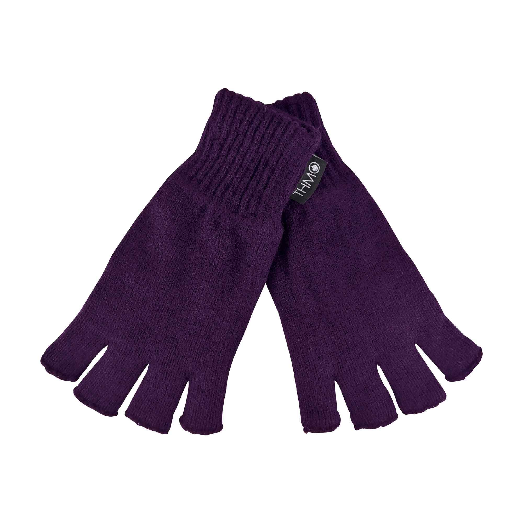 Ladies Thermal 3M Thinsulate Lined Fingerless Gloves for Winter