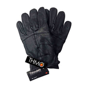 Mens Fleece Lined Thinsulate Leather Gloves for Winter