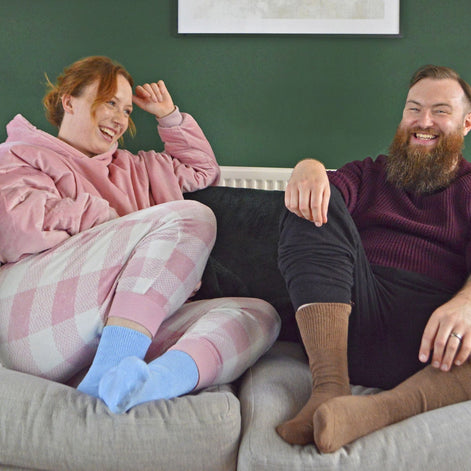 3 Pack Unisex Bamboo Thermal Socks for Winter