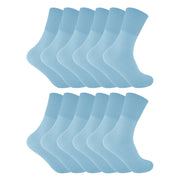 Ladies Thin Non Elastic Thermal Diabetic Socks (Multipack Options)