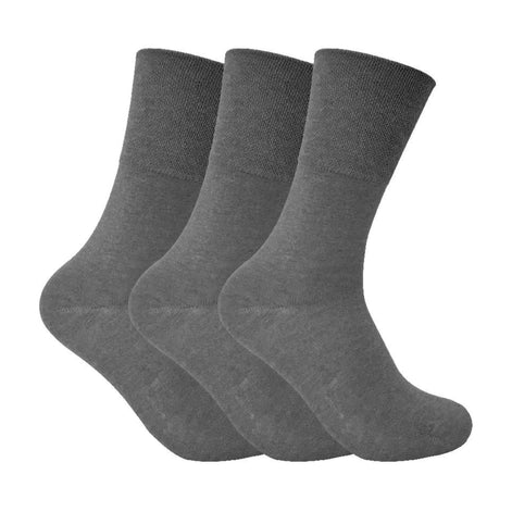 3 Pack Ladies Thin Wide Top Non Elastic Thermal Diabetic Socks