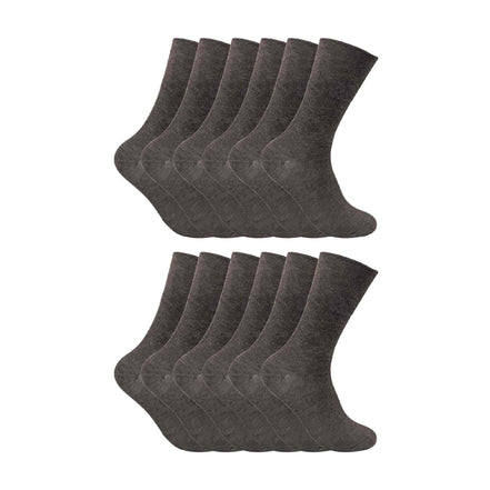 Mens Thin Non Elastic Thermal Diabetic Socks (Multipack Options)