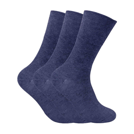 Mens Thin Non Elastic Thermal Diabetic Socks (Multipack Options)