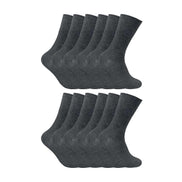Mens Thin Non Elastic Thermal Diabetic Socks (Multipack Options)