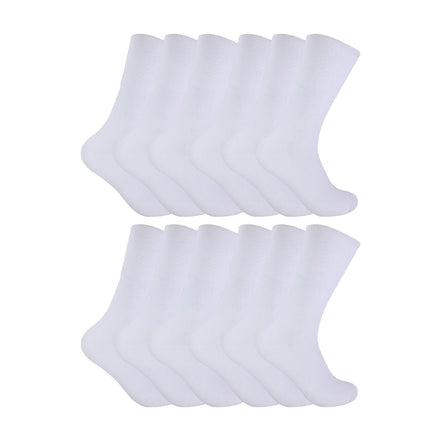 Mens Thin Non Elastic Thermal Diabetic Socks (Multipack Options)