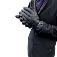 Mens 3M Thinsulate 40 Gram Thermal Insulated Waterproof Ski Gloves