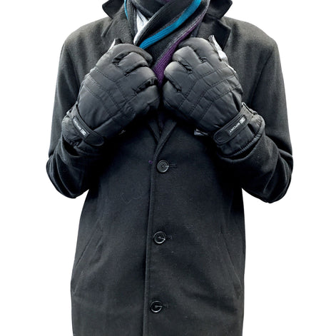 Mens 3M Thinsulate 40 gram Thermal Insulated Waterproof Ski Gloves