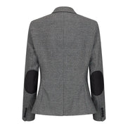 TPW51 - Women's Grey 3 Piece Prince of Wales Check Suit